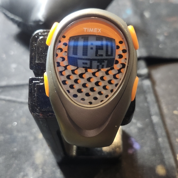 Timex Wiseguy Series Watch Kids Games Sport Water Res Orange